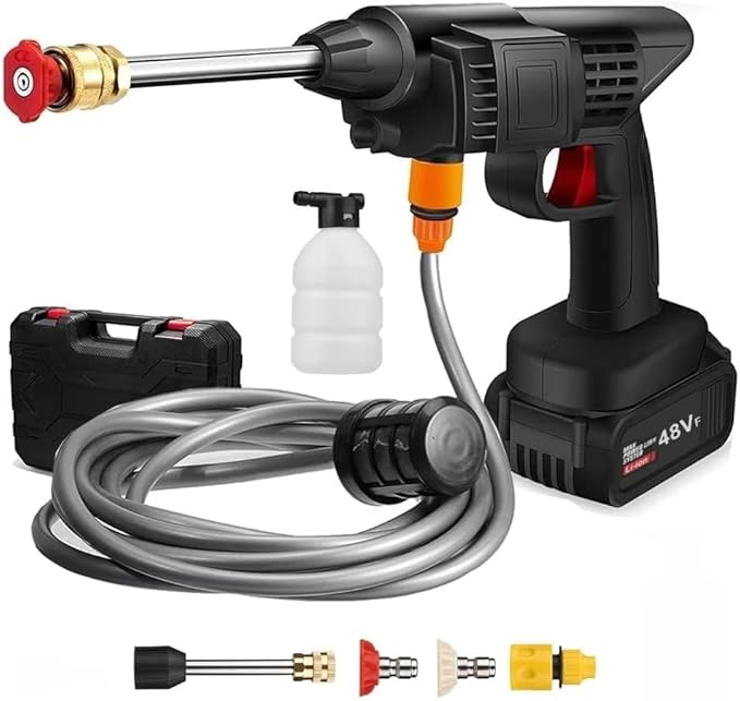 Double Battery Car Washer Gun