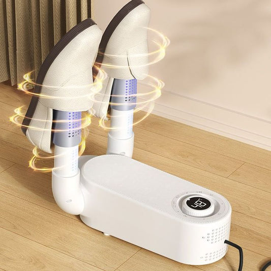 Boot Dryer, Boot Warmer, Telescopic Shoe Dryer with Smart Timer, Shoe Dryer and Deodorizer, Auto Off Timer, Folding Design and Smart Pane