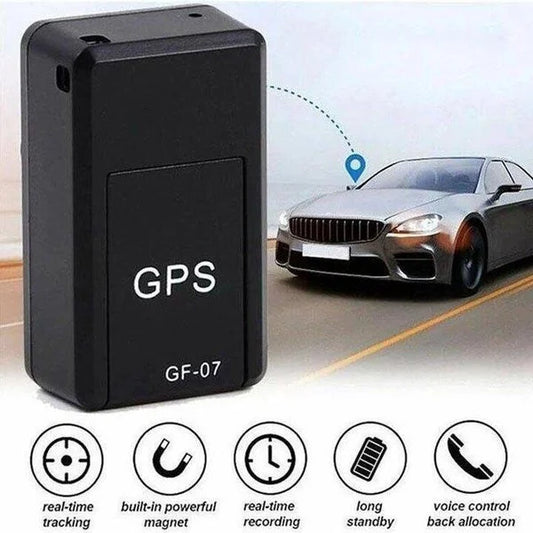 GPS Tracker - GF07 Mini GPS Real Time Locator Tracker GSM/GPRS Tracking Device for Vehicles, Cars, Kids, Persons and Assets.