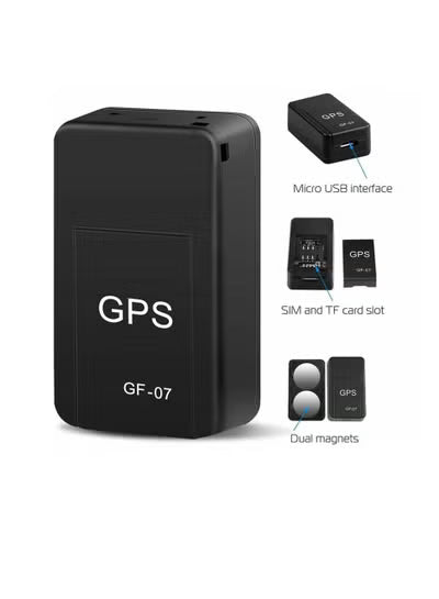 GPS Tracker - GF07 Mini GPS Real Time Locator Tracker GSM/GPRS Tracking Device for Vehicles, Cars, Kids, Persons and Assets.