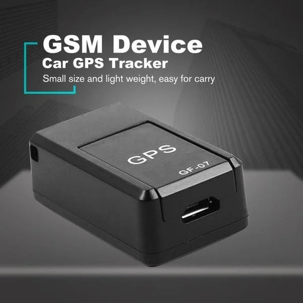 GPS Tracker - GF07 Mini GPS Real Time Locator Tracker GSM/GPRS Tracking Device for Vehicles, Cars, Kids, Persons and Assets.