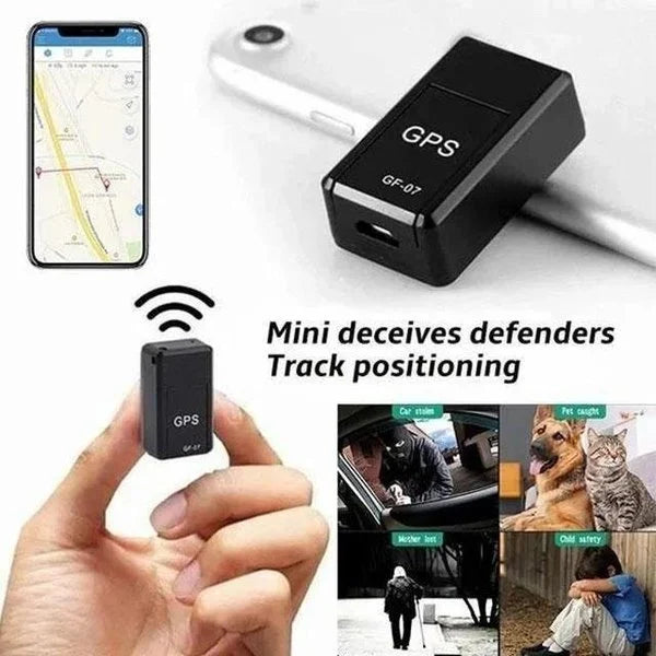GPS Tracker - GF07 Mini GPS Real Time Locator Tracker GSM/GPRS Tracking Device for Vehicles, Cars, Kids, Persons and Assets.